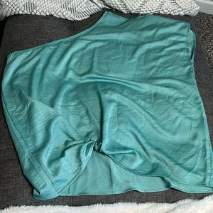 Entro teal one shoulder top